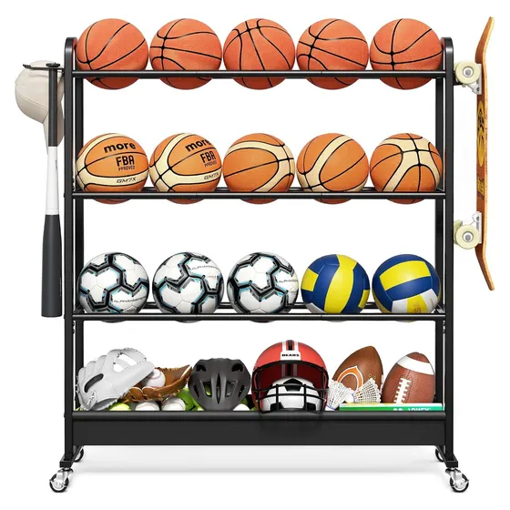 Josmimic Rolling Ball Cart, 4 tiers