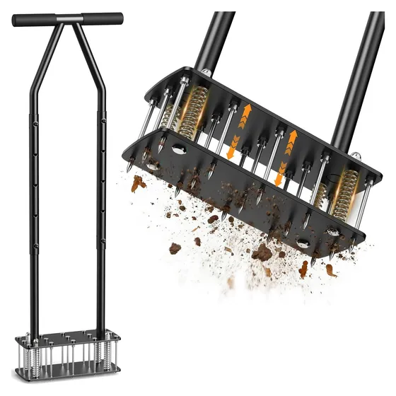 Josmimic Spring-Loaded Spike Aerator